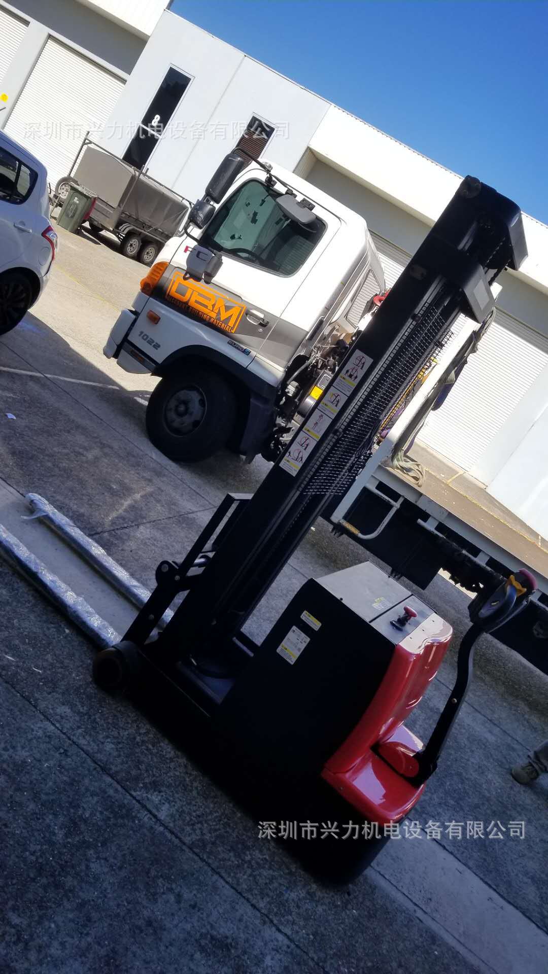 cddg08全电动平衡重堆高车08吨配重式堆高叉车无支腿叉车800kg