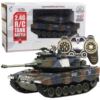 Leopard 2A6 Large 1: 18 remote control tank smoke launch bullet Military Model children Toys charge Track Leopard 2A6 Large 1: 18 remote control tank smoke launch bullet Military Model children Toys charge Track