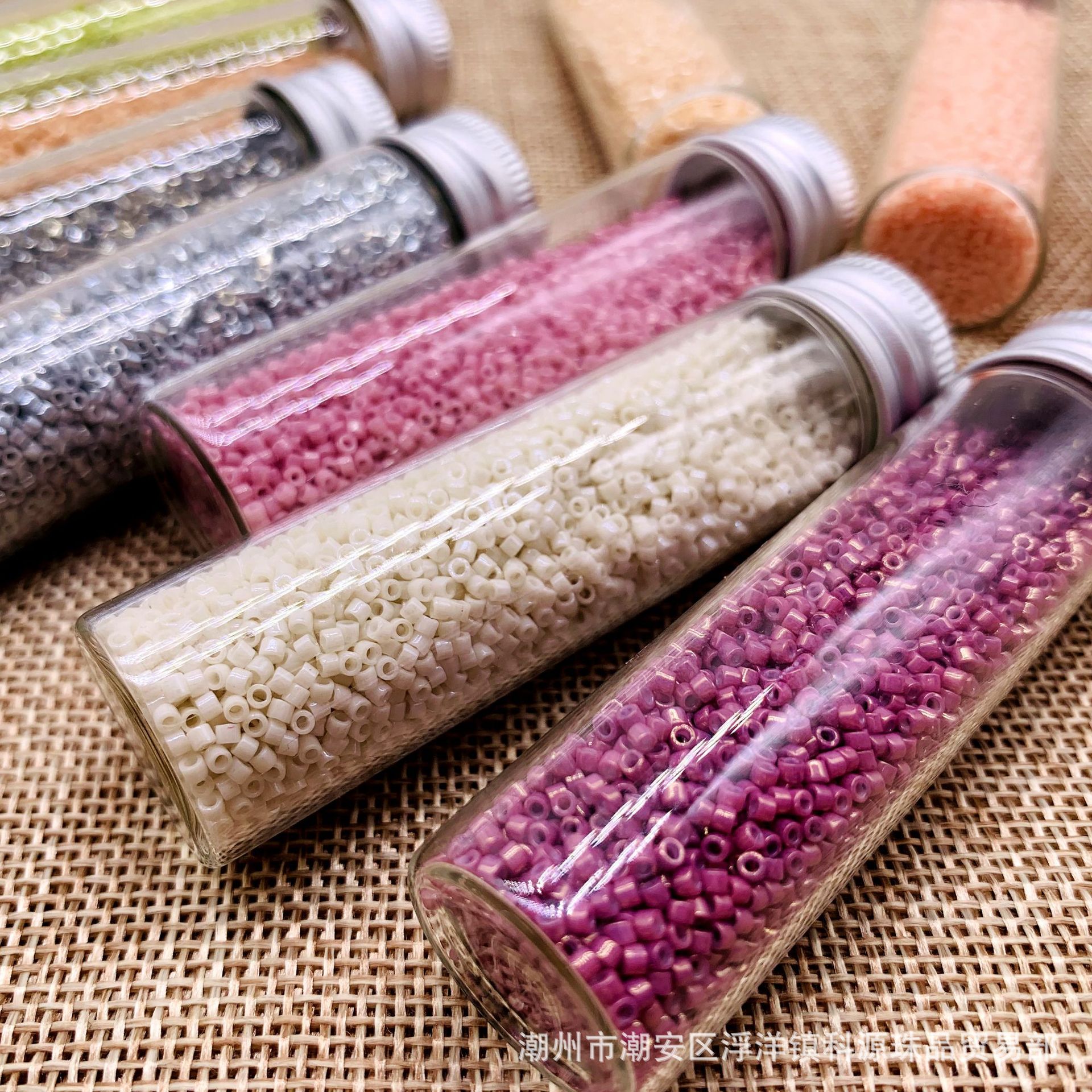 miyuk米珠 i御幸古董珠1.6mm手编手作串珠 不透明高光系列 10g装