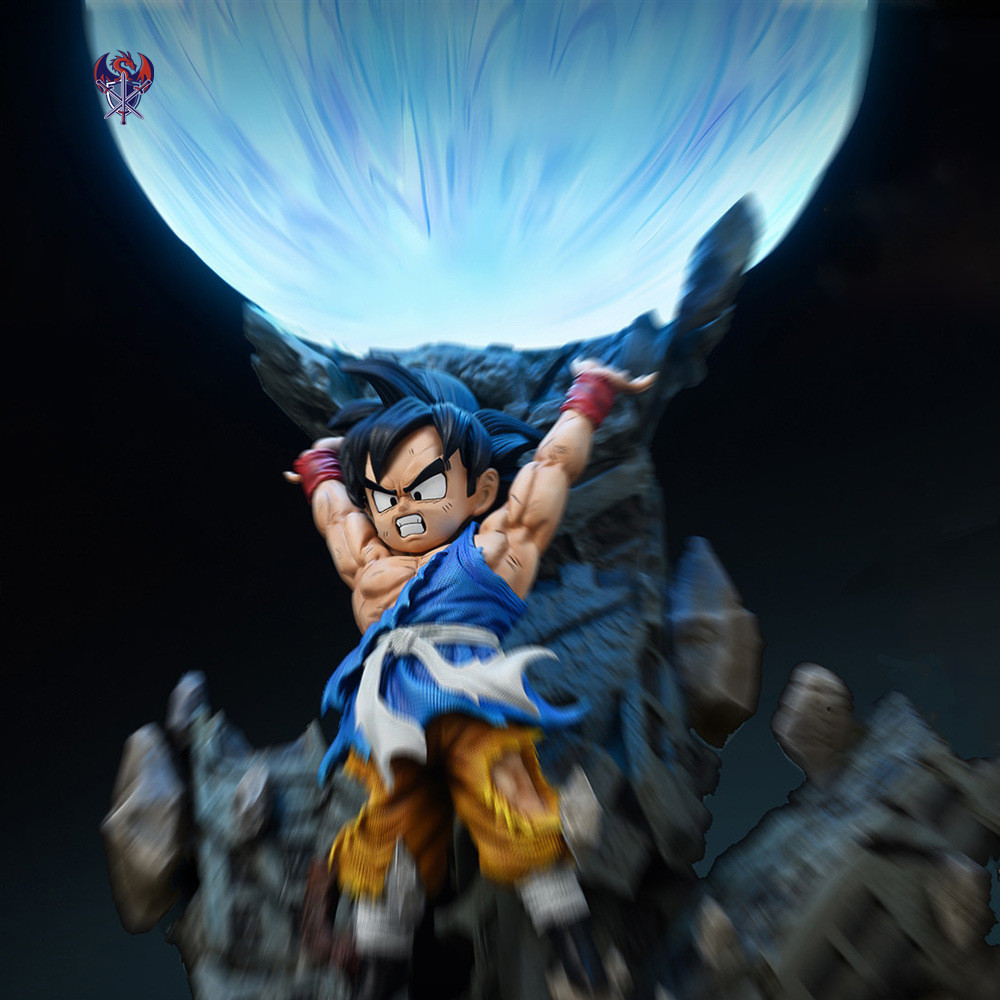 七龙珠动漫手办 元气弹悟空七龙珠系列 树脂雕像动漫手办模型摆件