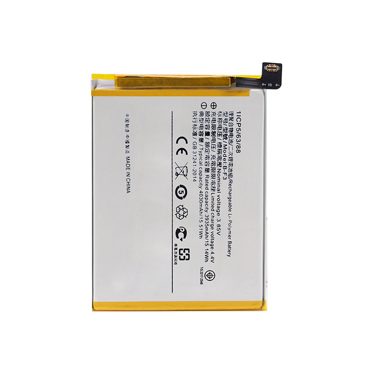 厂家批发适用于vivo y93/y93st/y93s内置锂电池b-f3 4030mah