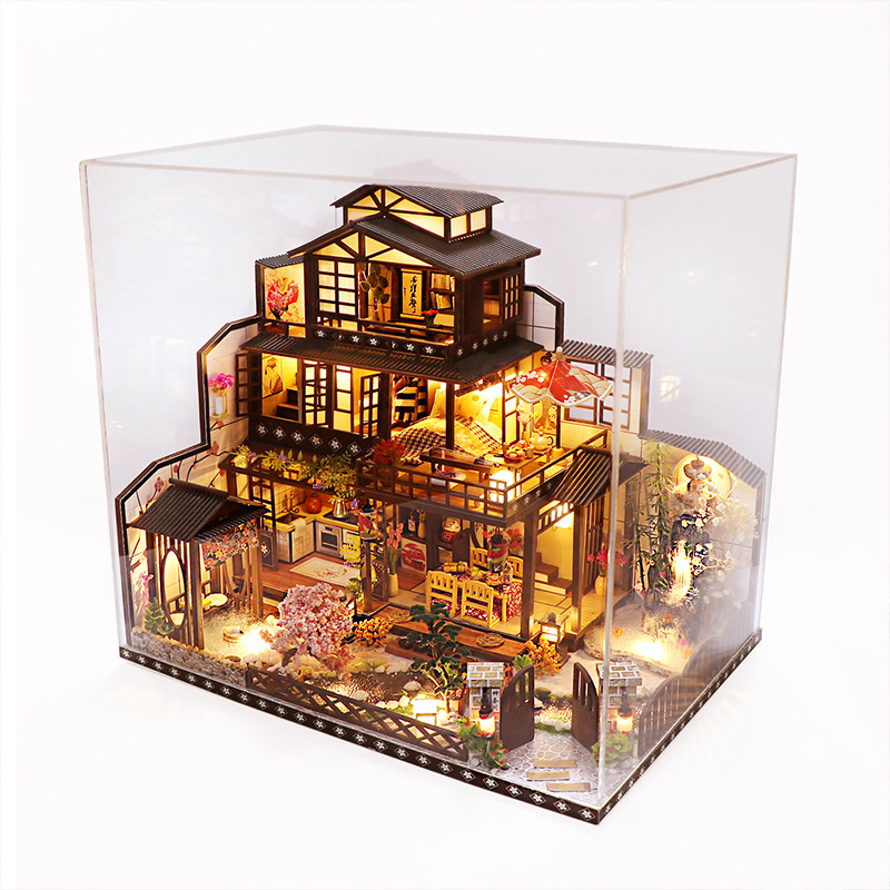 Hoomeda-DIY DIY Doll House Handmade Educational Assembled Toys Creative Birthday Gift Model Exclusive for Cross-Border Manufacturer Goods