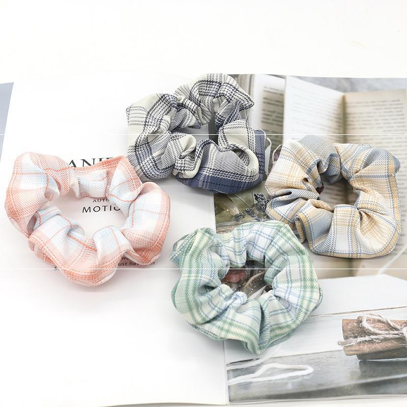 jk制服大肠发圈扎头发皮筋盘丸子头马尾头绳 2元店摆地摊夜市发绳