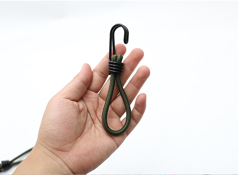 户外帐篷弹力绳松紧绳扣天幕拉绳地钉固定捆绑拉绳帐篷配件15cm