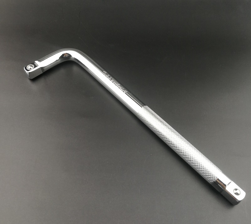 1/2l型弯杆扳手 整体处理crv 套筒扳手附件 1/2接杆 驱动方头3/8