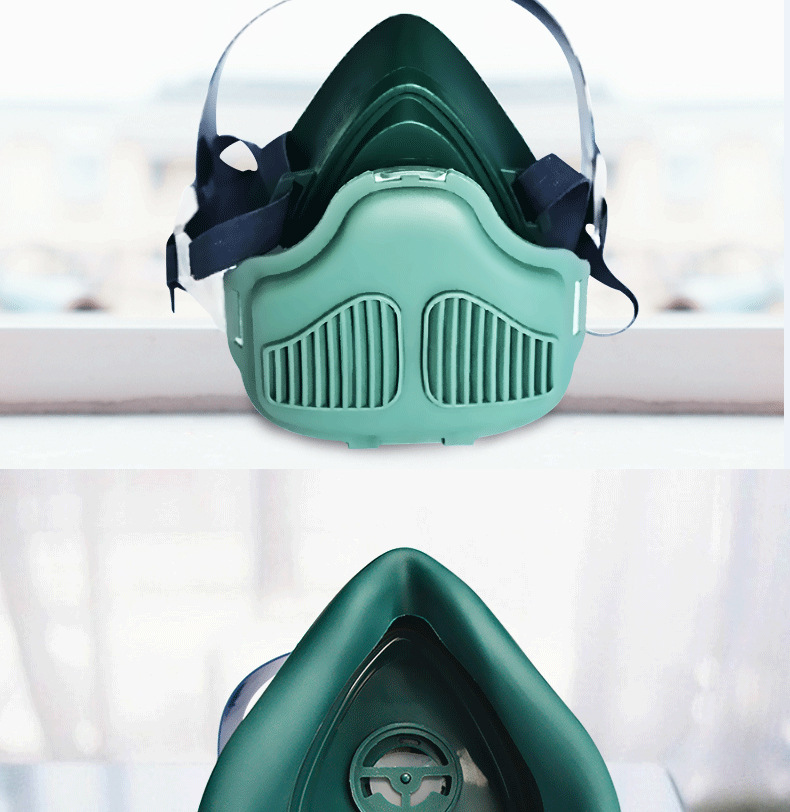 保为康8200硅胶防尘口罩kn95防工业粉尘面具装修打磨灰尘专用面罩