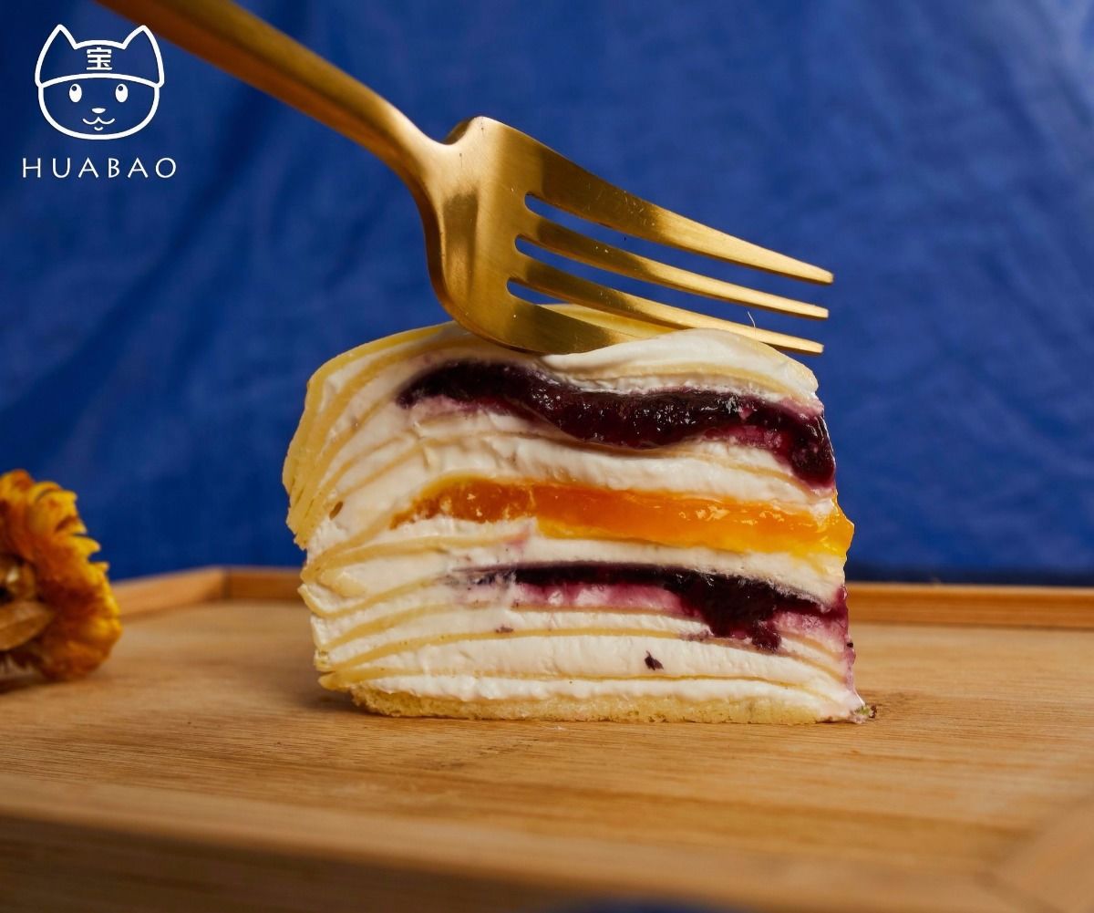 千层蛋糕网红八拼千层榴莲芒果抹茶巧克力顺丰包邮