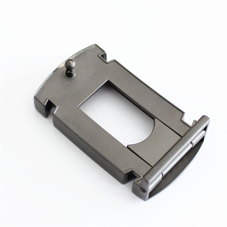 5cm尾夹板扣扣头 可定做logo锌合金腰带头裤带头皮带扣 头