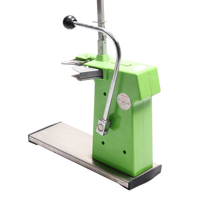 工厂热卖 711手动超市u型铝钉扎口机 超市封口铝钉机