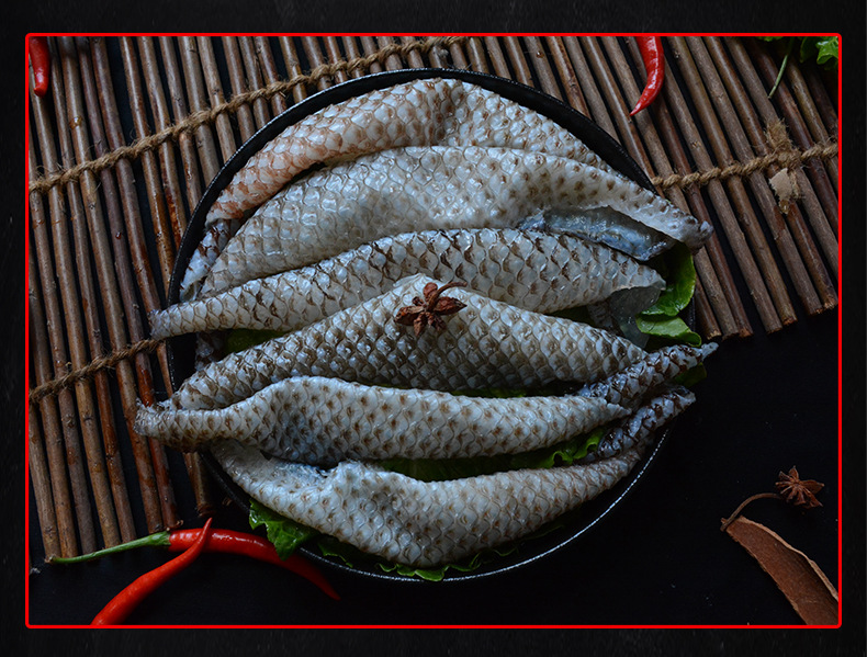 鱼皮 四川火锅食材批发 火锅自助餐厅冒菜串串麻辣烫凉拌10斤/袋