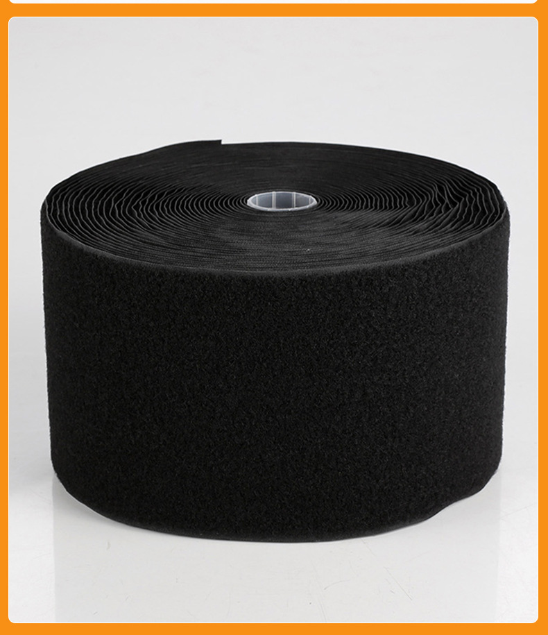 现货批发尼龙彩色魔术贴车缝衣服双面子母扣 冲型定制门帘魔术贴