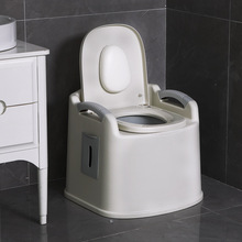 家用老人坐便器可移动马桶孕妇椅室内防臭折叠老年人便携式房间凳