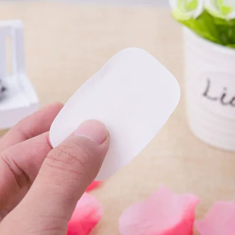 in Stock Wholesale Portable Soap Slice Student Cute Wash Hand Strap Fragrance Disposable Convenient Boxed Soap Sheet