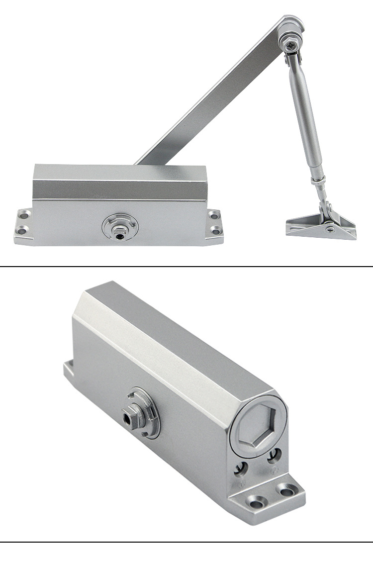 自动闭门器自动家用关门器中号消防防火门电动闭门器液压缓冲