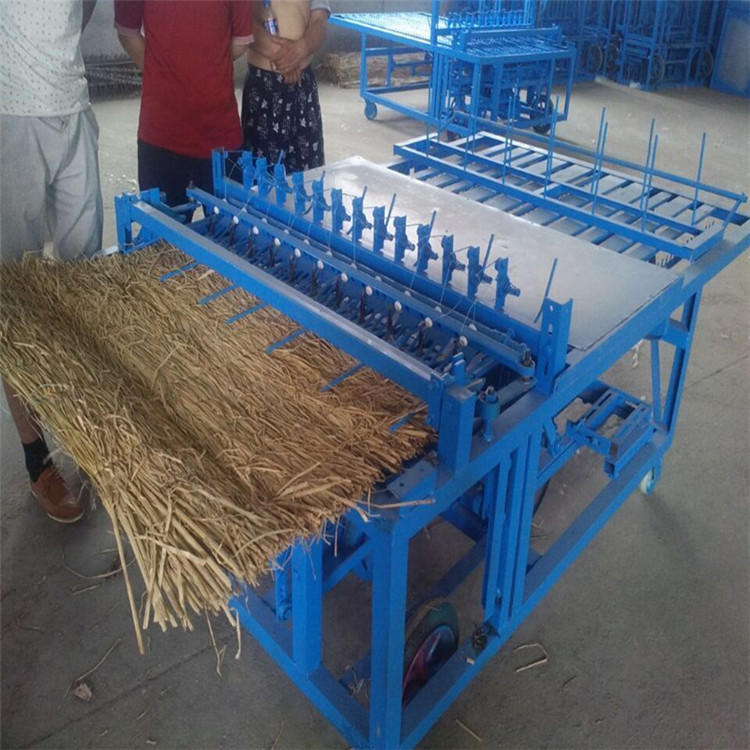 自动锁边草帘机 畜牧养殖编织机 稻草蒲草草席机