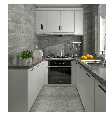 现代简约仿古水泥灰墙砖300x600仿古砖厨房卫生间瓷砖墙砖地砖