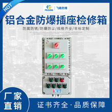 热销防爆插座箱 铝合金防爆插座检修箱 防水动力检修箱