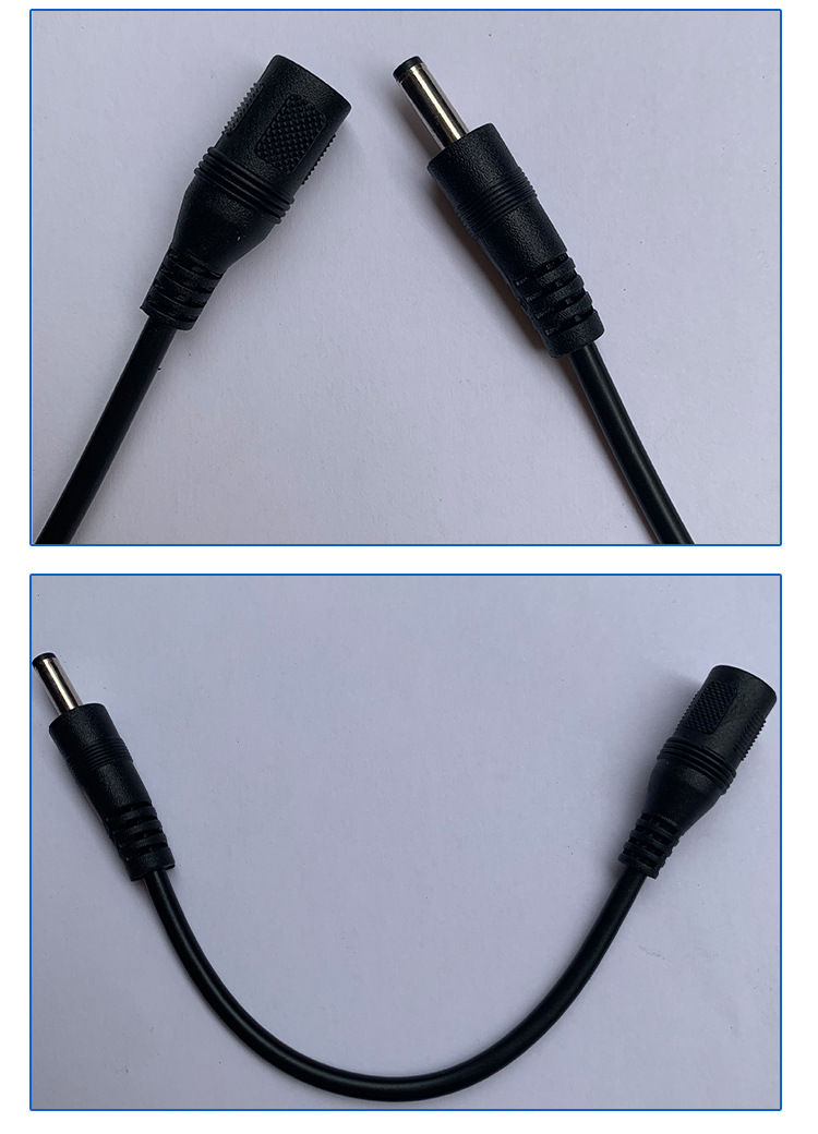 5.5*2.5母座线dc线转接线延长线5525母40135厂家生产纯铜芯高品质