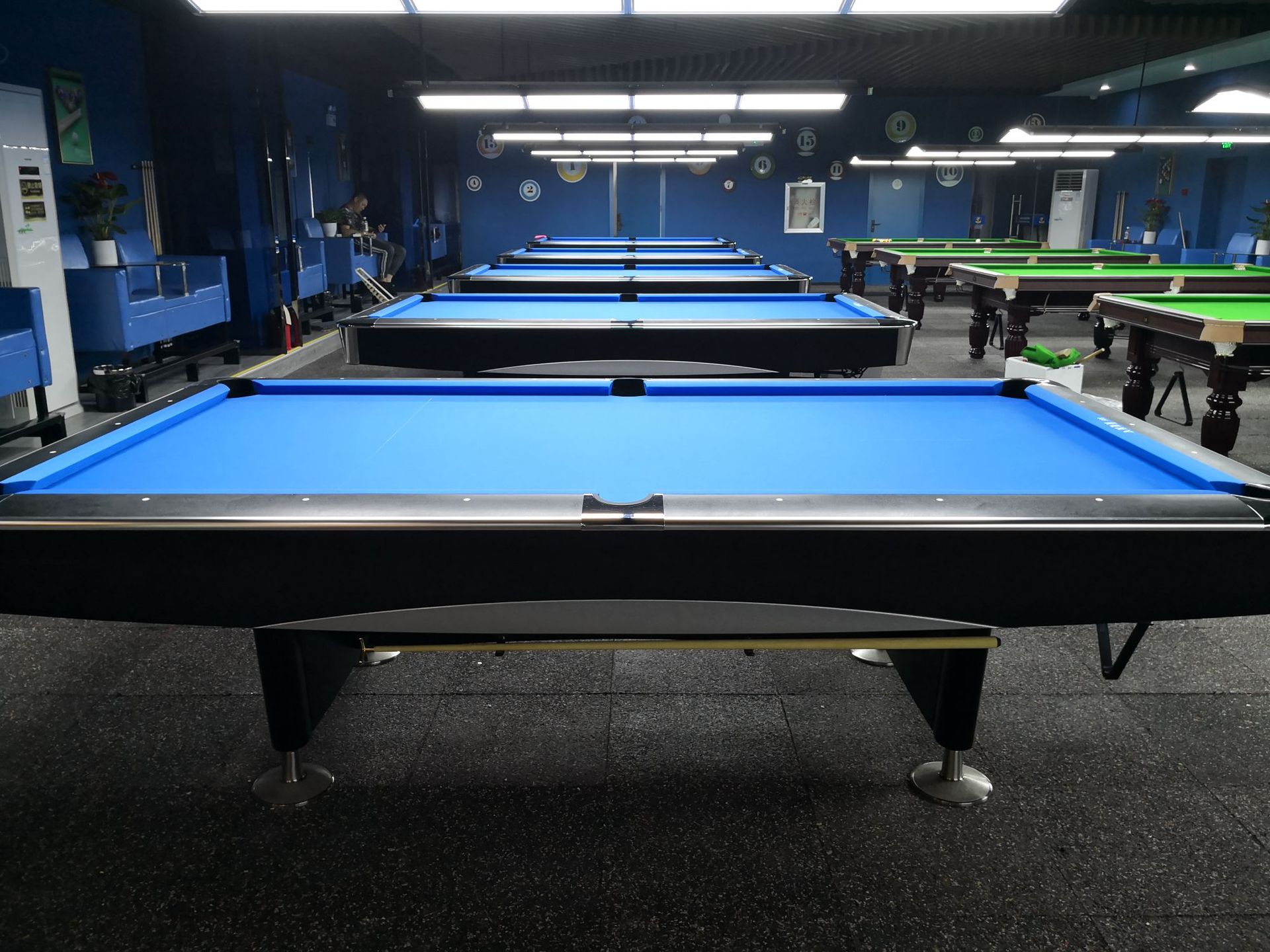 度康台球 花式九球桌标准台球桌 全新实木成人家用两用多功能撞球