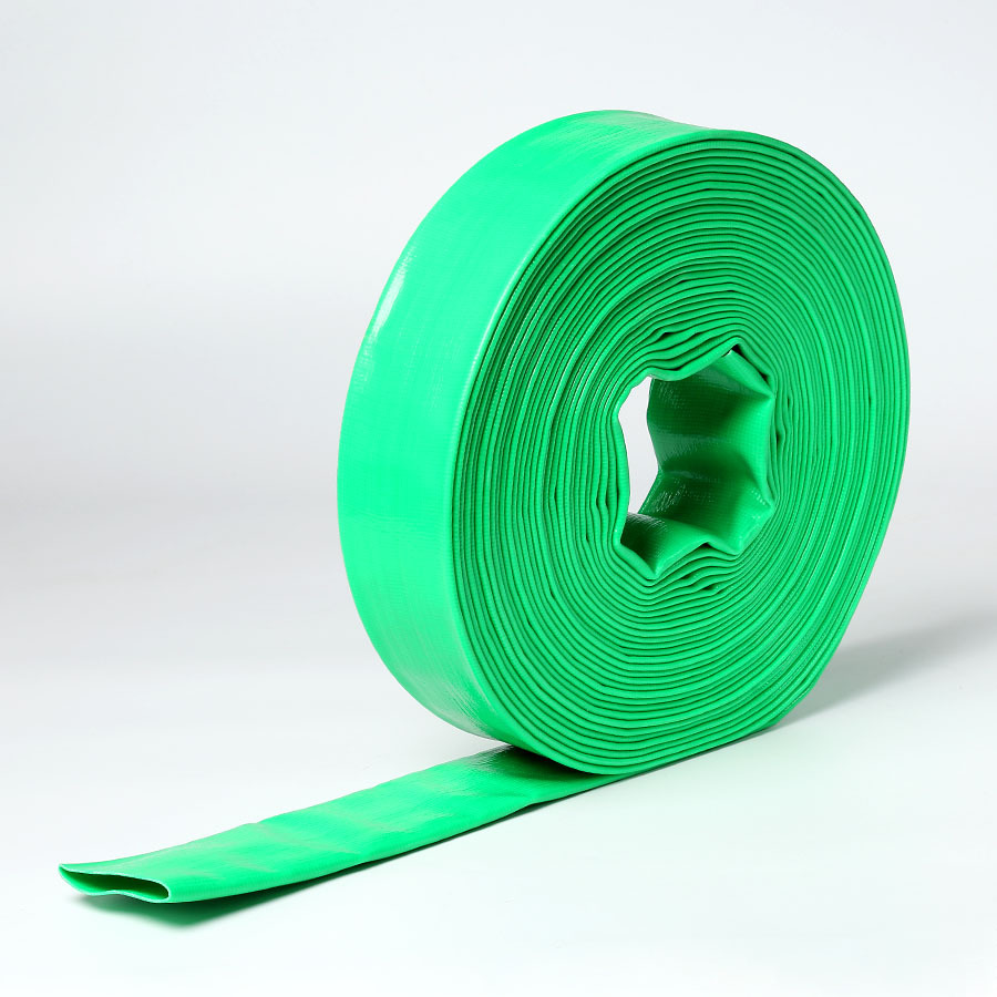 产品名称:农用pvc高压灌溉浇地涂塑蓝水带高分子原料