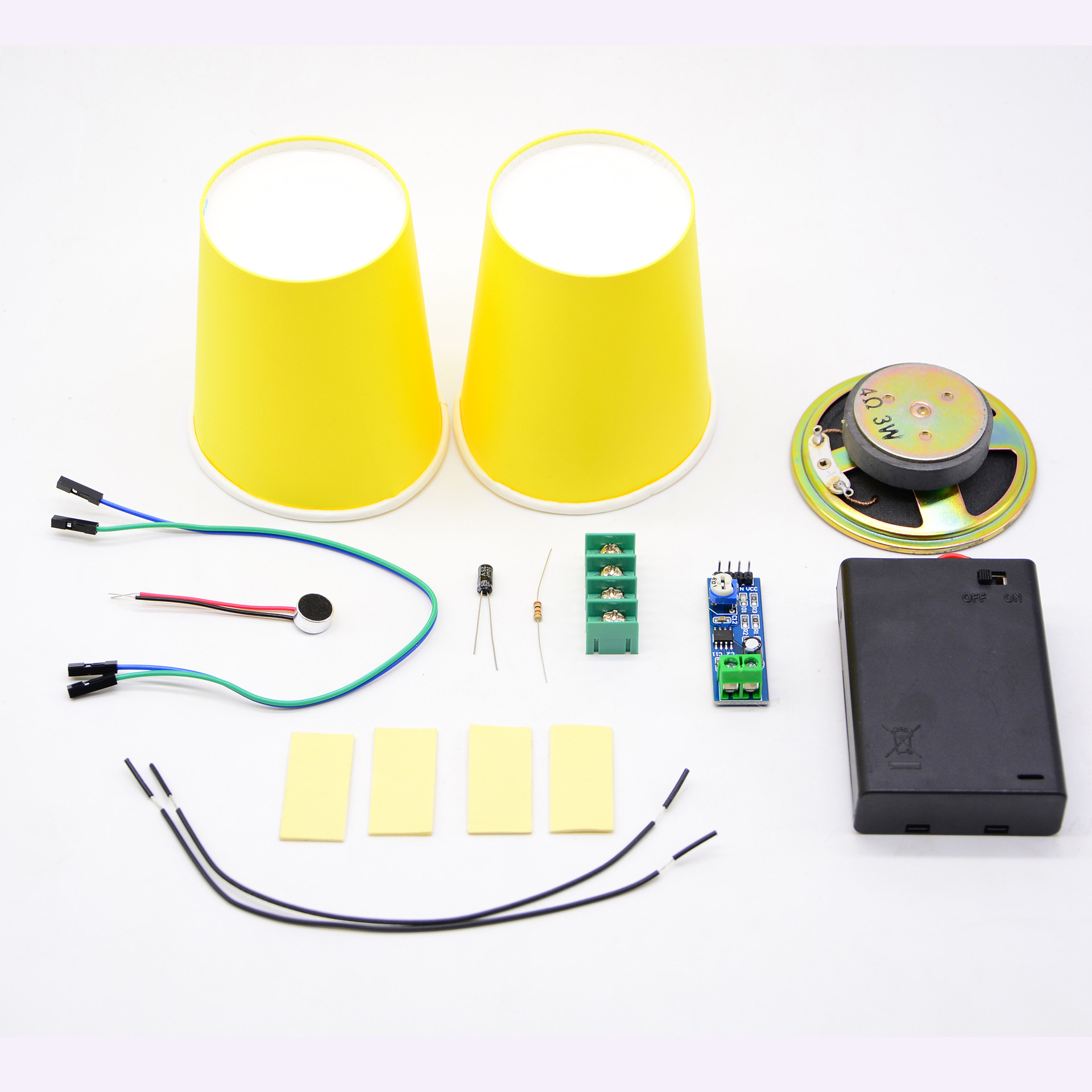 stem科学实验室科技小制作小发明电路链接教具_金华市航达科教用品