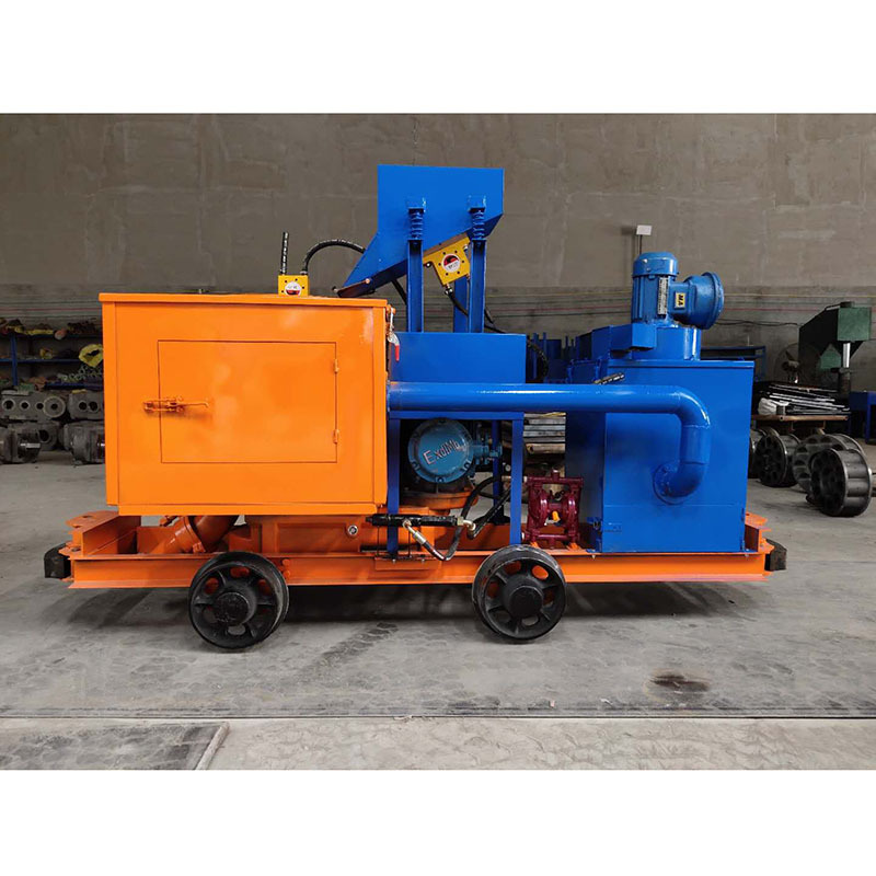 煤矿用湿喷机 带除尘喷浆机湿式混凝土喷射机 防爆ps6i-j