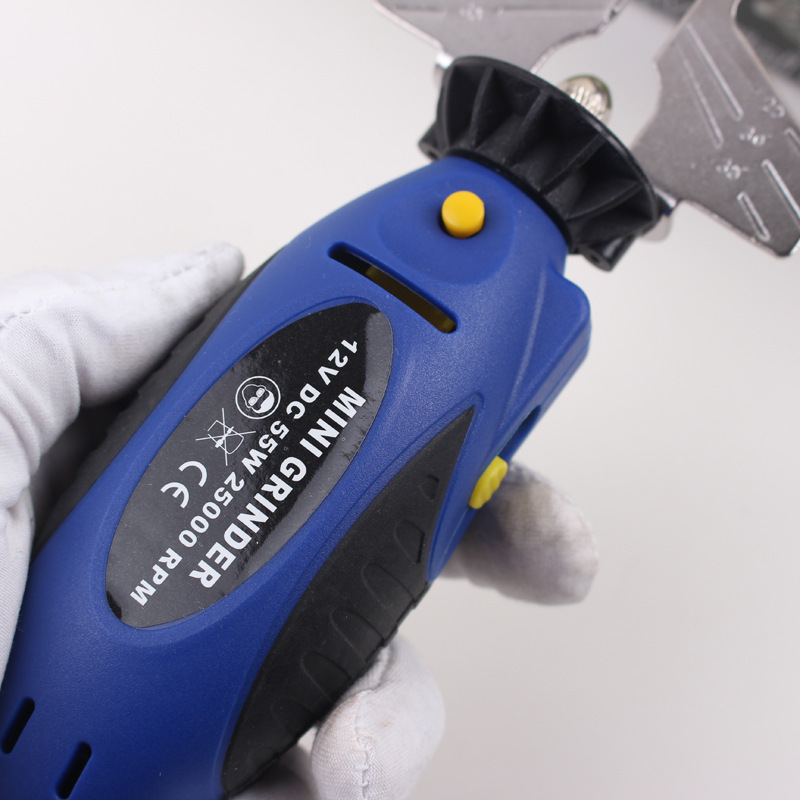 磨链机12v220v油锯电锯链条打磨器电动磨链机手持迷你电磨头锉刀
