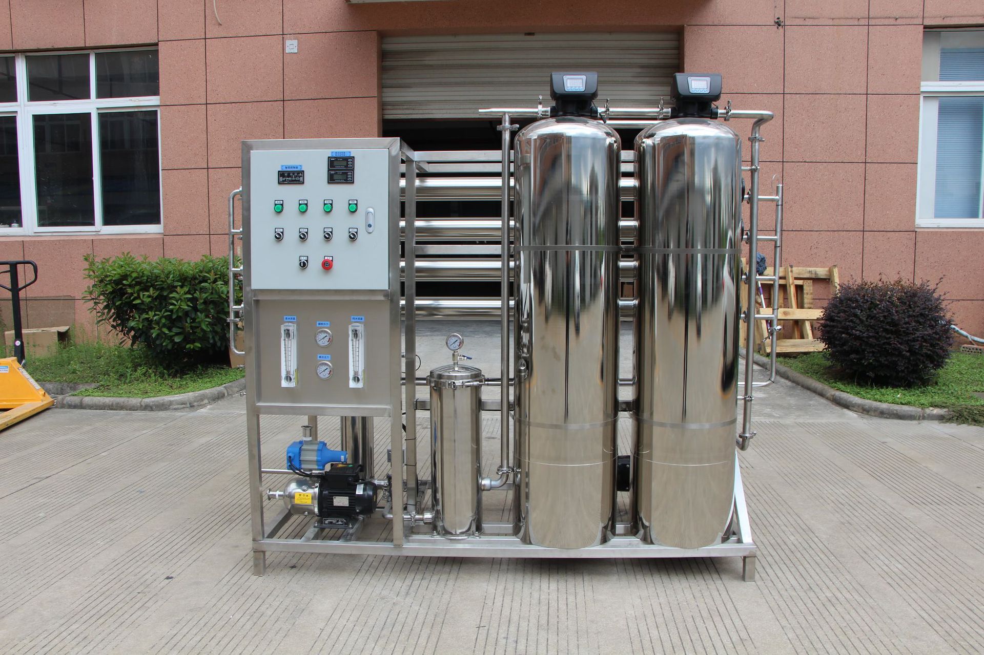 3t吨/时学校用水处理直饮水过滤器净水设备反渗透设备饮水器