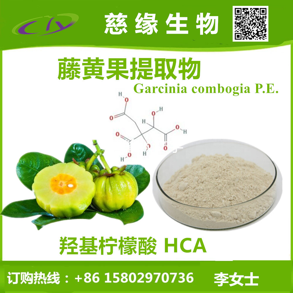 藤黄果提取物/羟基柠檬酸hca50% 60% garcinia combogia p.e.