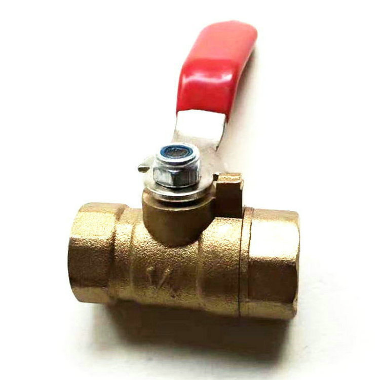7成交500个2分加厚双外丝小球阀 空压机气动转换开关黄铜小气阀 空