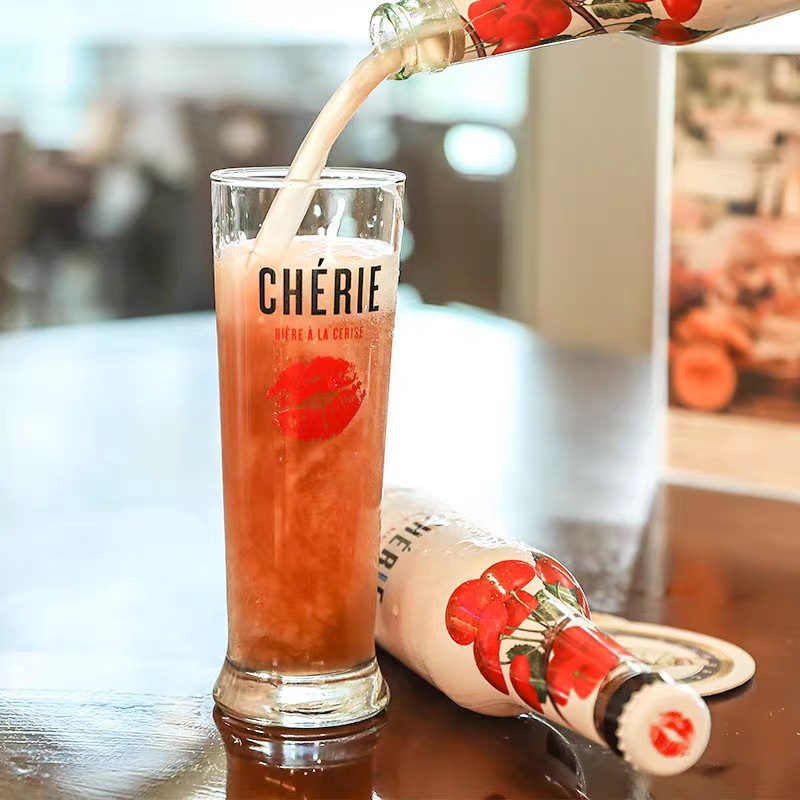 比利时进口精酿奢莉cherie小麦樱桃啤酒330ml*12低度女士果味啤酒