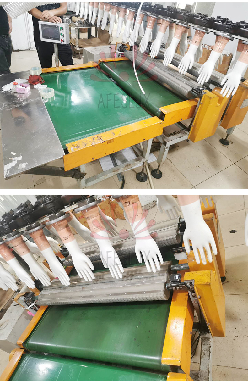 工厂定制胶片乳胶手套全自动点数包装机 劳保用品塑胶手套袋机