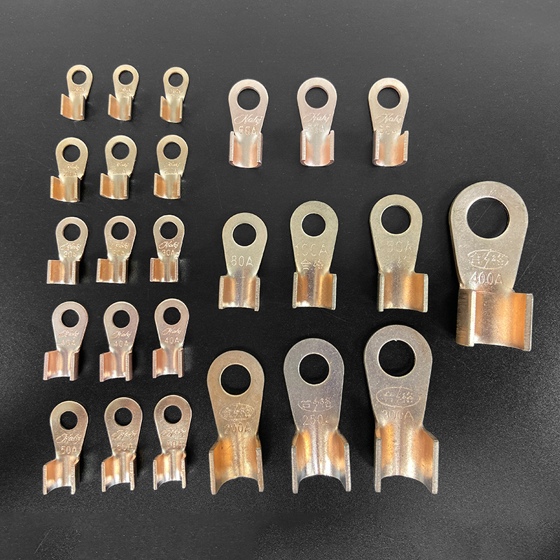 铜鼻子 铜接线端子 电缆铜接线鼻子高压铜线耳电力金具