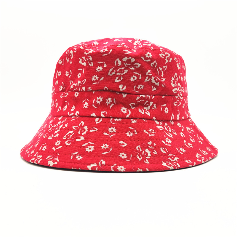 女士妈妈帽中老年帽子秋季薄款盆帽老太太渔夫帽简约花布帽子