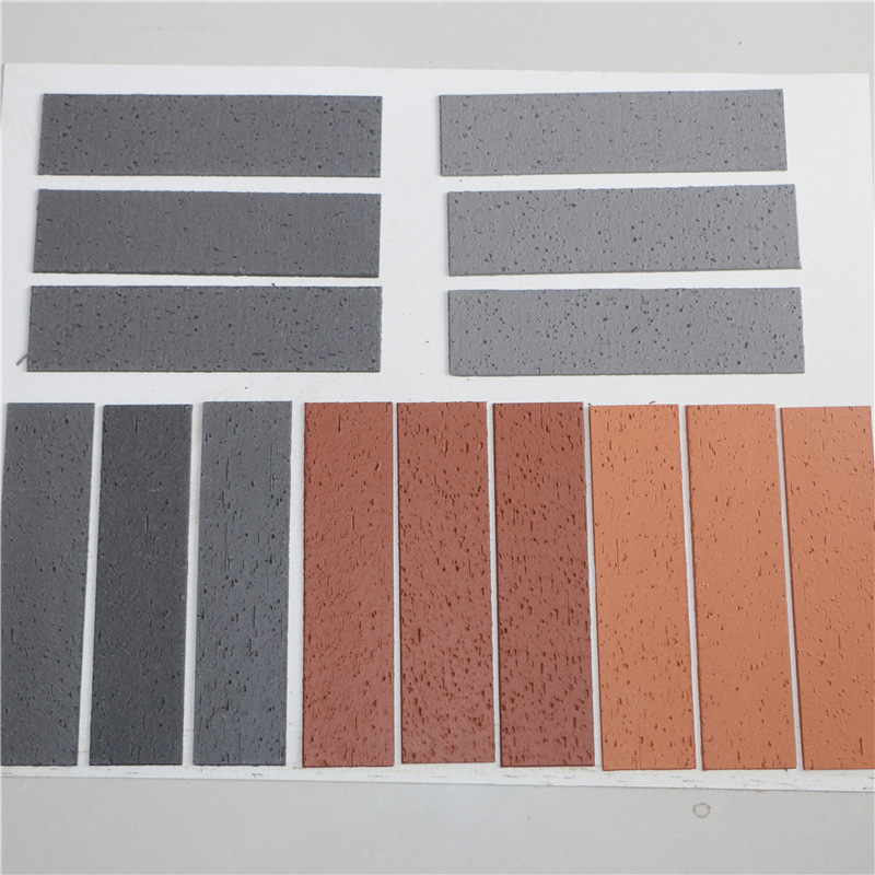 劈开砖 红色劈开砖电视背景 文化墙 软瓷砖生产基地 河北软瓷