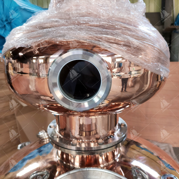 【厂家直供】可定制蒸馏设备 紫铜蒸馏器 烈酒蒸馏 威士忌铜蒸馏