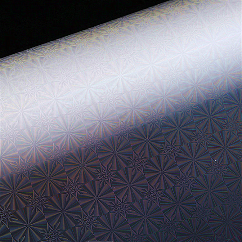 厂家专业定制 双面电晕bopp雪花pet 透明介质镭射转移预涂膜