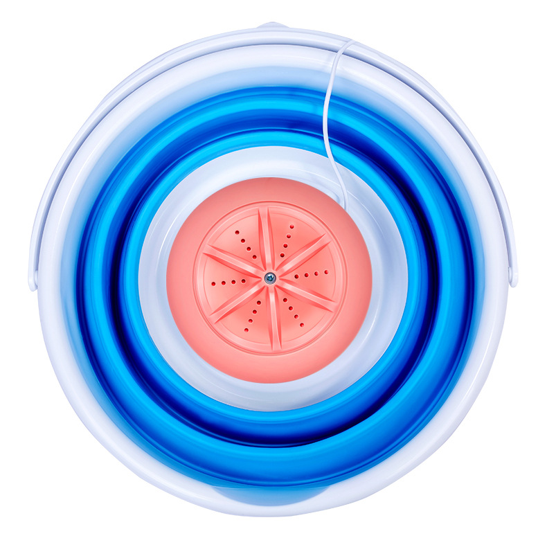 便携式洗衣机电动小型迷你水桶洗涤器折叠筒抖音洗衣服神器宿舍