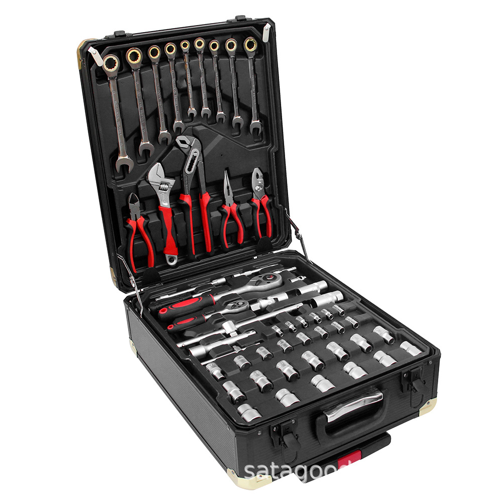 comprehensive wrench set pieces toolbox ratchet dual-purpose wrench repair comprehensive set auto repair tool set