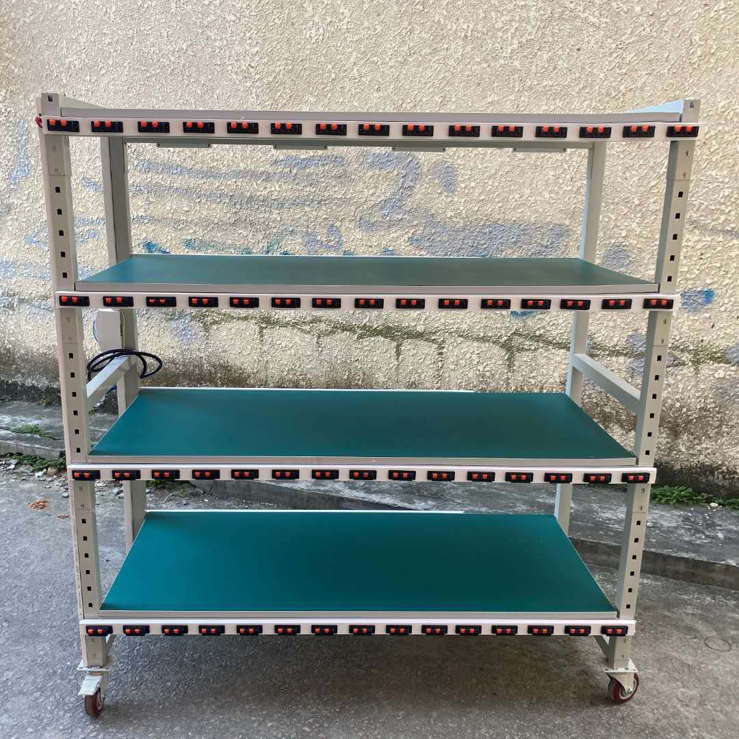 车间老化架测试架车间防静电周转车物料车可移动手推车测试老化架