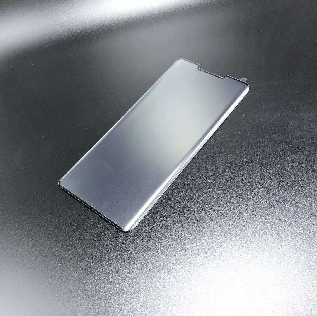 适用opporeno5pro边胶钢化膜vivonex3磨砂膜x60pro曲面防窥膜