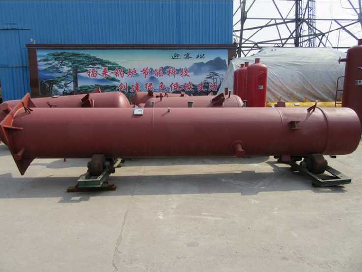 厂家直销氨制冷卧式管壳冷凝器蒸发器壳管式冷凝器卧式换热器