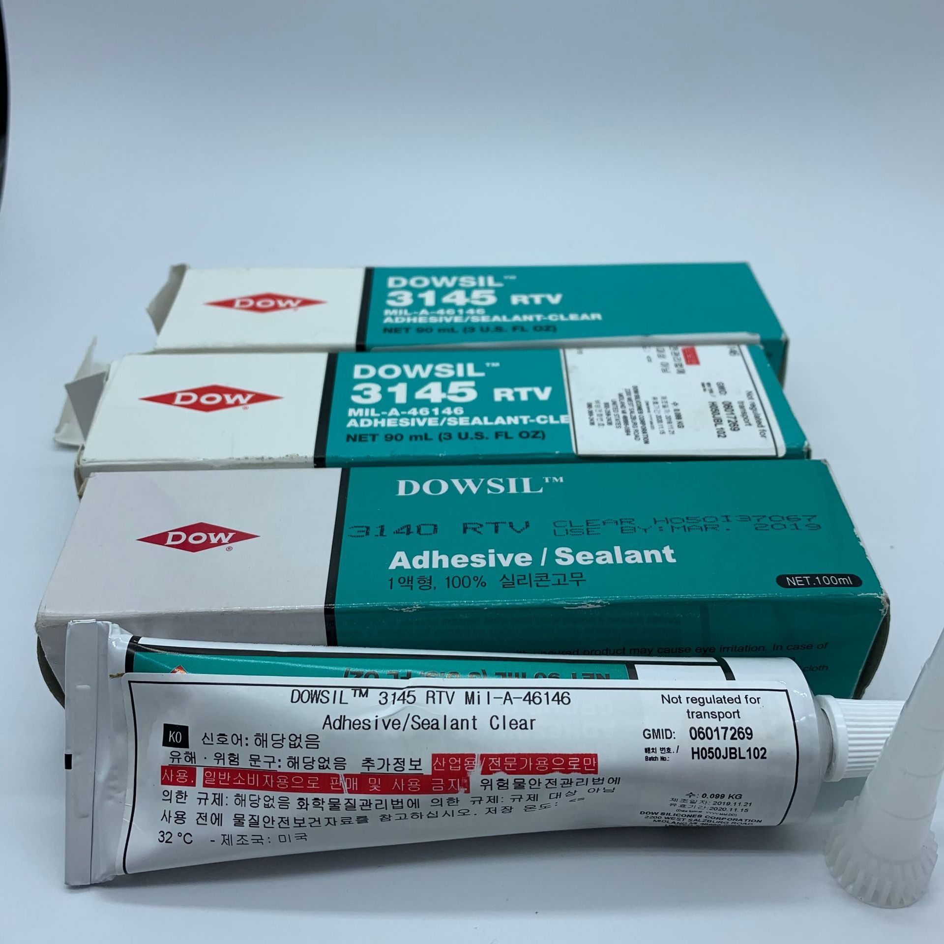 供应dowcorning道康宁3145rtv硅酮密封胶粘接剂90ml