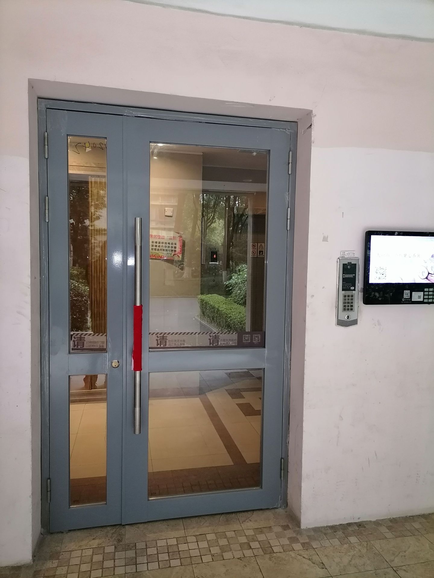 楼宇对讲门 小区单元门 防火门防盗门玻璃门过道门大厅门不锈钢门