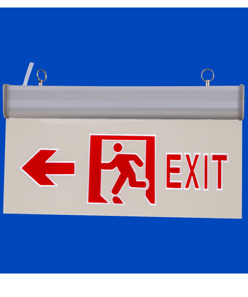 东南亚exit出口吊牌亚克力 消防应急灯安全出口疏散led指示照明灯