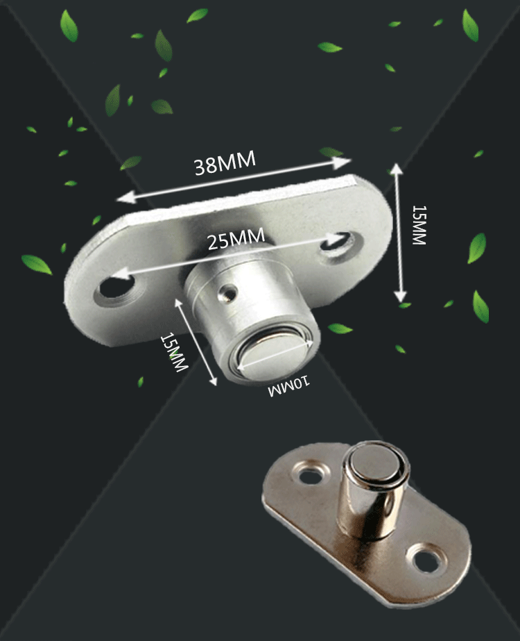 德国ght移门止摆器推拉门木门开槽吊轮轨折叠门下轨滑轮片定位器