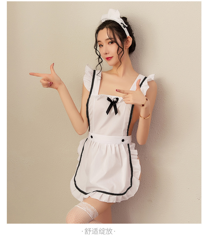樱桃诱惑情趣内衣可爱女佣女仆制服诱惑性感围裙式女套装角色扮演