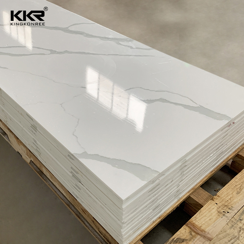 出口东南亚新款 复合亚克力人造石台面桌面墙面花纹板仿大理石板