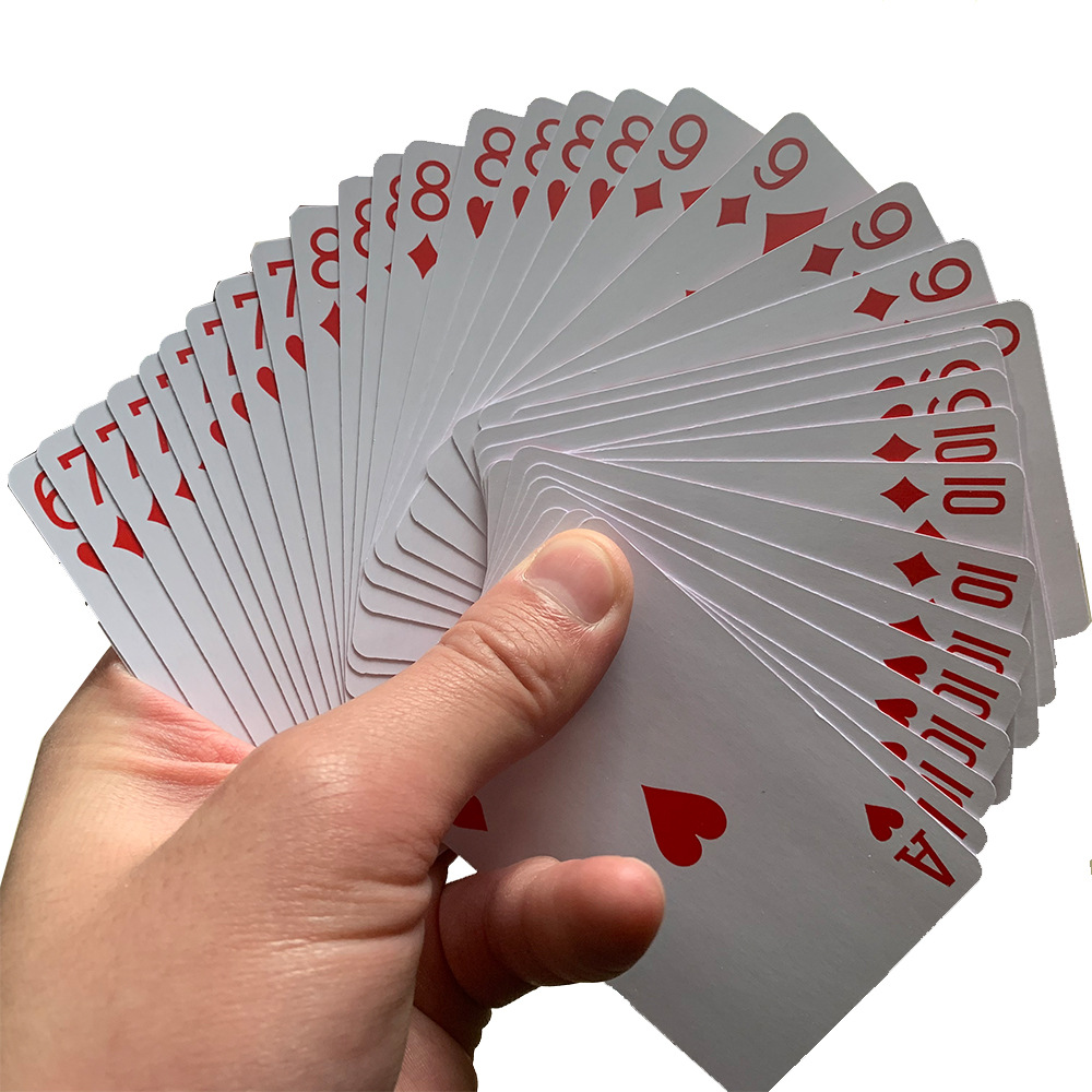 金点168保皇高档扑克牌 每副168张牌无3 4 5三种牌5副一中盒