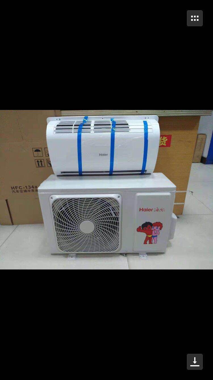 海尔车载空调机24v货车挖机驻车空调制冷改装直流变频大货车专用